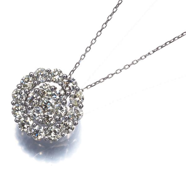 GSTV ネックレス ダイヤ ダイヤモンド 0.35ct/0.65ct フラワー 3way Pt950/Pt850 BLJ/GENJ |  | 08