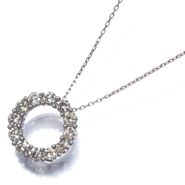 GSTV ネックレス ダイヤ ダイヤモンド 0.35ct/0.65ct フラワー 3way Pt950/Pt850 BLJ/GENJ |  | 02