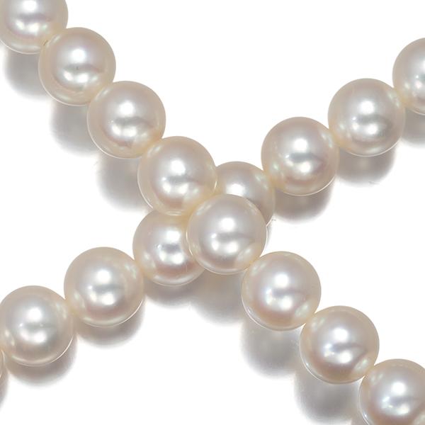 花珠級】MIKIMOTO アコヤ真珠 セミロング ネックレス 7.0 現行