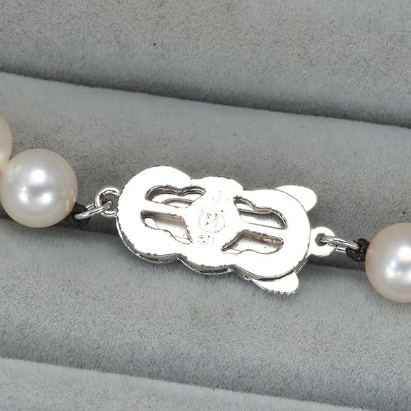 MIKIMOTO（ミキモト） ネックレス 真珠 7.0-7.5mm K14WG BLJ 大幅 