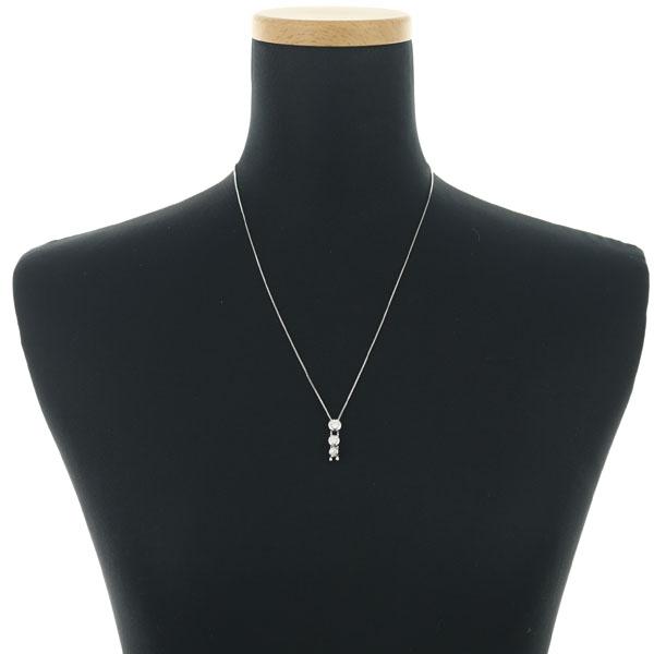 TASAKI（タサキ） ネックレス ダイヤ ダイヤモンド 0.34ct トリロジー