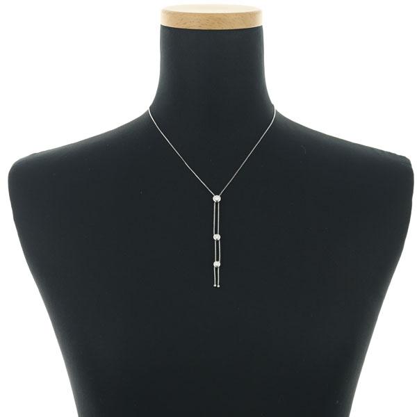 TASAKI（タサキ） ネックレス ダイヤ ダイヤモンド 0.34ct トリロジー