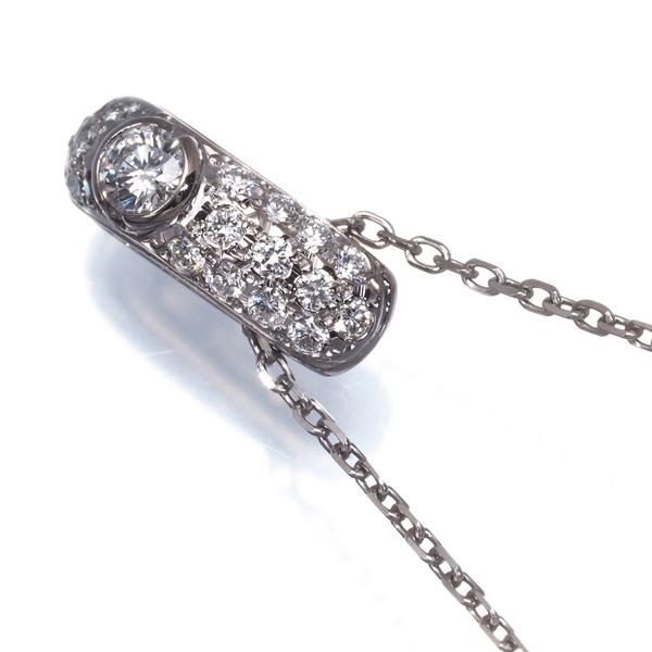 MIKIMOTO（ミキモト） ネックレス ダイヤ ダイヤモンド 0.24ct パヴェ 