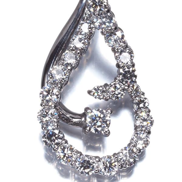 モニッケンダム ペンダントトップ ダイヤ ダイヤモンド 1.77ct K18WG BLJ_2