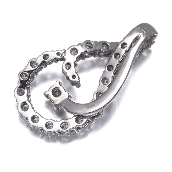モニッケンダム ペンダントトップ ダイヤ ダイヤモンド 1.77ct K18WG BLJ_3