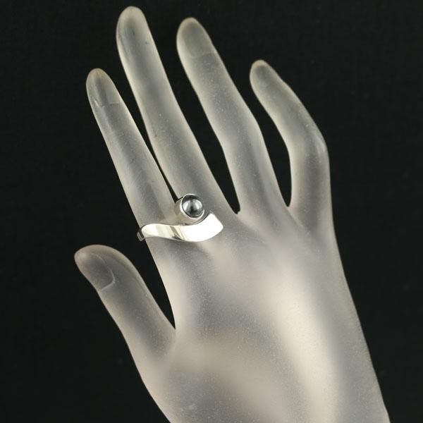 Georg Jensen（ジョージ ジェンセン） リング ヘマタイト HaH 10号 