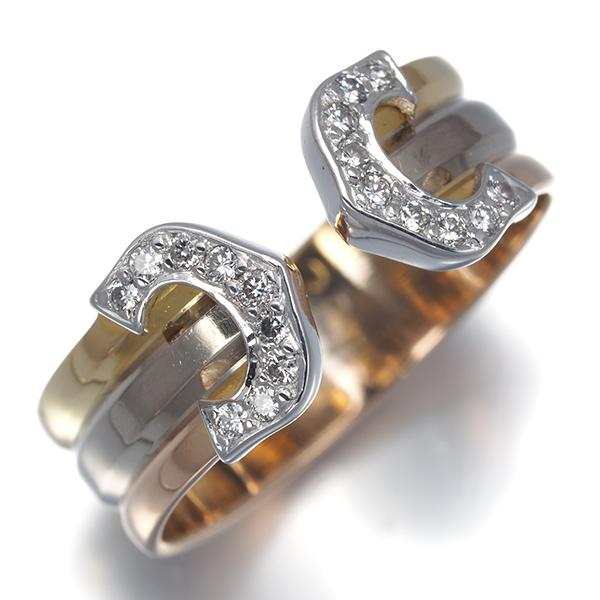 Cartier（カルティエ） リング ダイヤ ダイヤモンド 2C ドゥーブルC C2