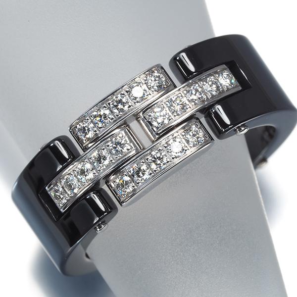 【母の日限定値下げ】カルティエ　マイヨンパンテール　3ロウ　リング Cartier（カルティエ） リング ダイヤ ダイヤモンド マイヨン