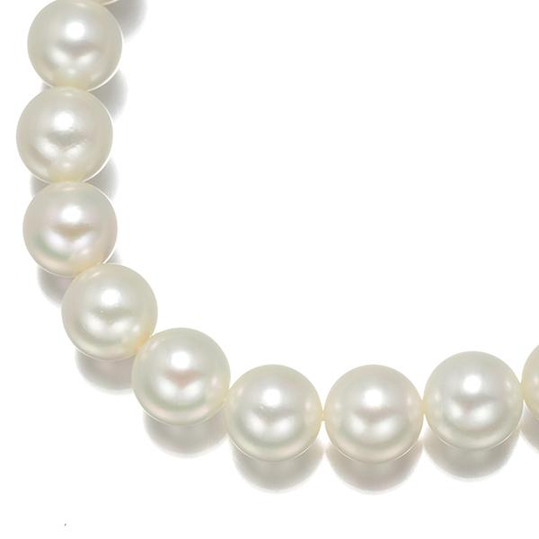 MIKIMOTO（ミキモト） ネックレス パール 真珠 7.0-7.5mm シルバー BLJ