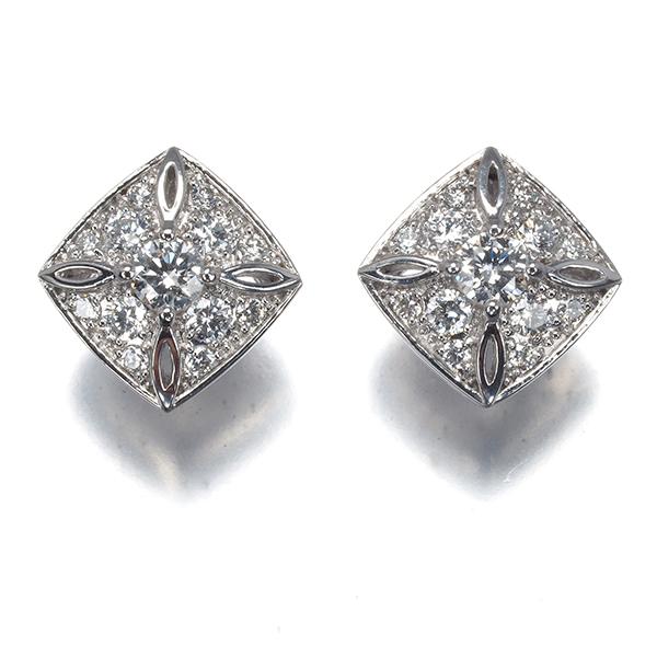 モニッケンダム ピアス ダイヤ ダイヤモンド 0.16ct/0.16ct Pt900 保証書BLJ 大幅値下げ品 |  | 06