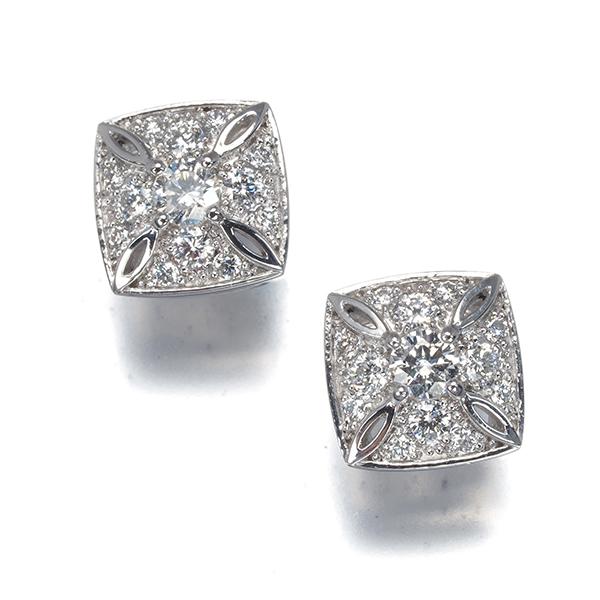 モニッケンダム ピアス ダイヤ ダイヤモンド 0.16ct/0.16ct Pt900 保証書BLJ 大幅値下げ品 |  | 01