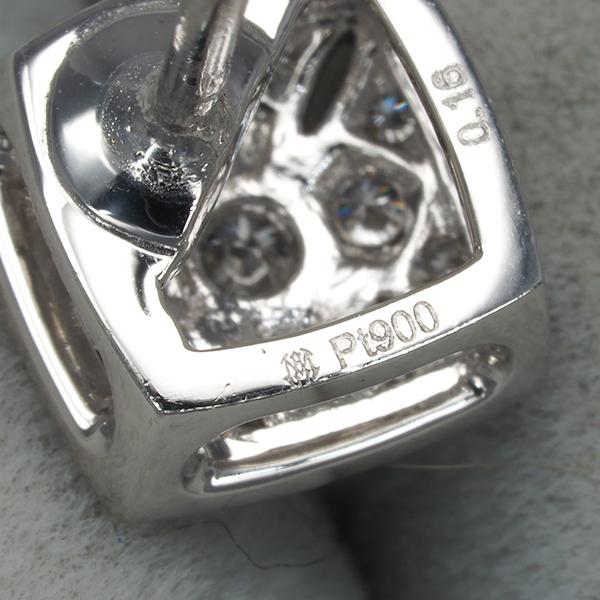モニッケンダム ピアス ダイヤ ダイヤモンド 0.16ct/0.16ct Pt900 保証書BLJ 大幅値下げ品 |  | 03