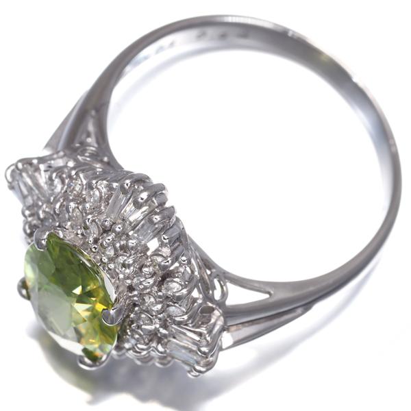スフェーン 2.004ct ダイヤ ダイヤモンド 0.45ct テーパーカット 2種 