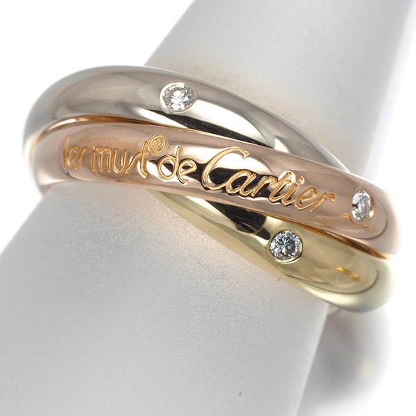 Cartier（カルティエ） トリニティ リング ダイヤ ダイヤモンド スリー