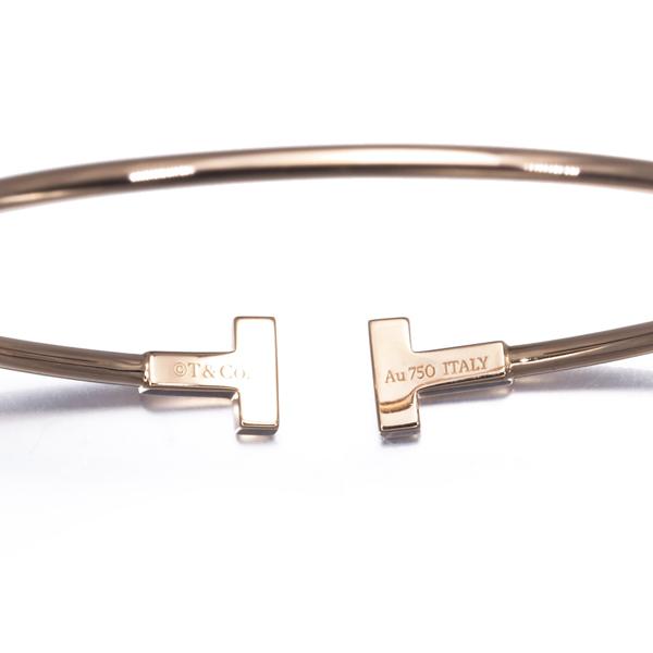 TIFFANY&Co.（ティファニー） ブレスレット Tワイヤー ナロー バングル