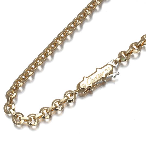 Cartier（カルティエ） レア品 チェーンネックレス 42cm K18YG BLJ