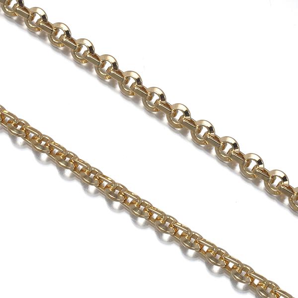 Cartier（カルティエ） レア品 チェーンネックレス 42cm K18YG BLJ