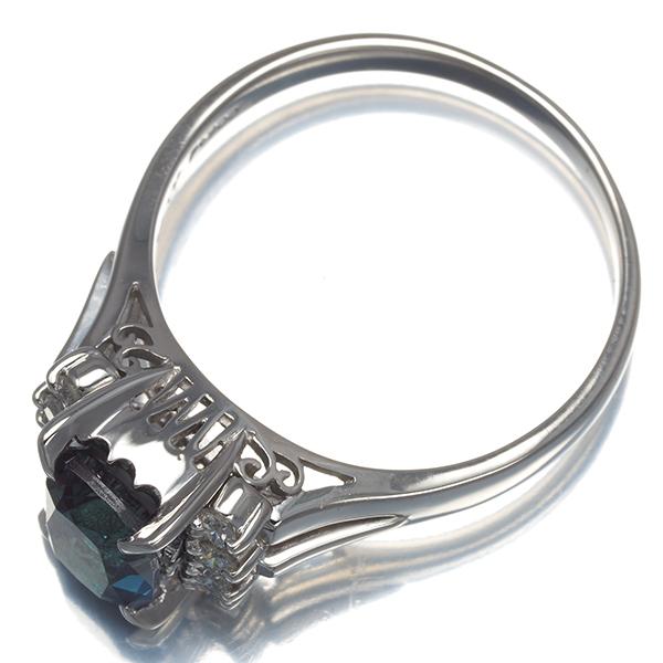 クレサンベール リング 再結晶アレキサンドライト 2.03ct ダイヤ ダイヤモンド 0.20ct 17号 Pt900 指輪 BLJ/GENJ | KYOCERA | 06