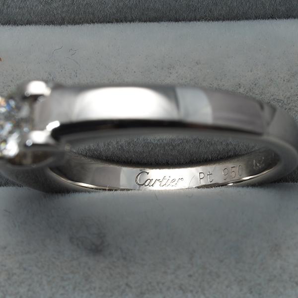 Cartier（カルティエ） リング ダイヤ ダイヤモンド 0.41ct G VVS2 EX
