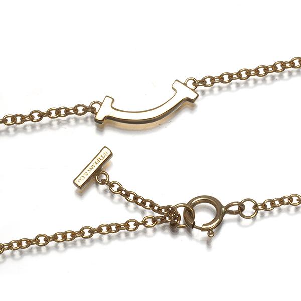 TIFFANY&Co.（ティファニー） ブレスレット Tスマイル ミニ K18YG BLJ