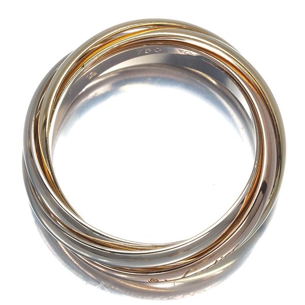 Cartier（カルティエ） トリニティ リング スリーカラー SM 5連 53号