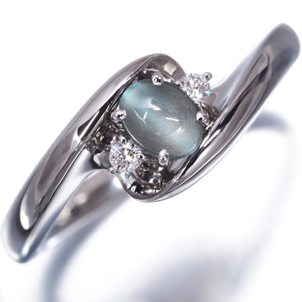 アレキサンドライトキャッツアイ 0.457ct ダイヤ ダイヤモンド 0.05ct リング Pt900 ソーティング 指輪 GENJ |  | 02