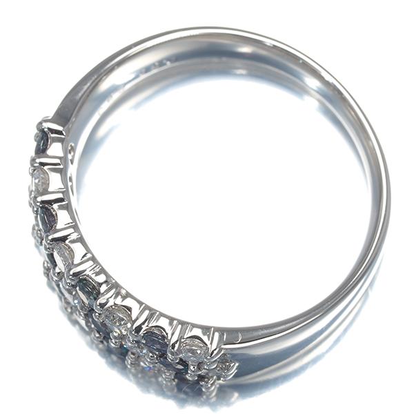 アレキサンドライト 0.58ct ダイヤ ダイヤモンド 0.50ct パヴェ リング Pt900 ソーティング 指輪 GENJ |  | 04