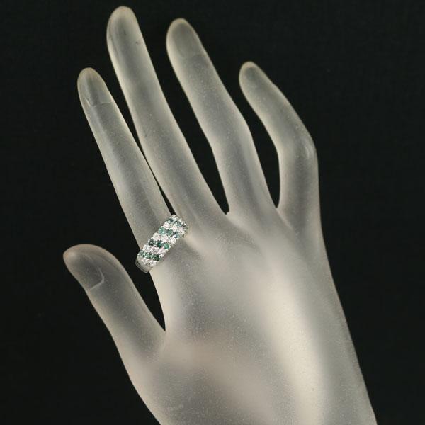 アレキサンドライト 0.58ct ダイヤ ダイヤモンド 0.50ct パヴェ リング Pt900 ソーティング 指輪 GENJ |  | 06