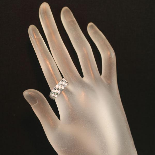 アレキサンドライト 0.58ct ダイヤ ダイヤモンド 0.50ct パヴェ リング Pt900 ソーティング 指輪 GENJ |  | 07