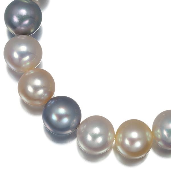 TASAKI（タサキ） ネックレス グレーパール 真珠 8.8-9.4mm マルチ
