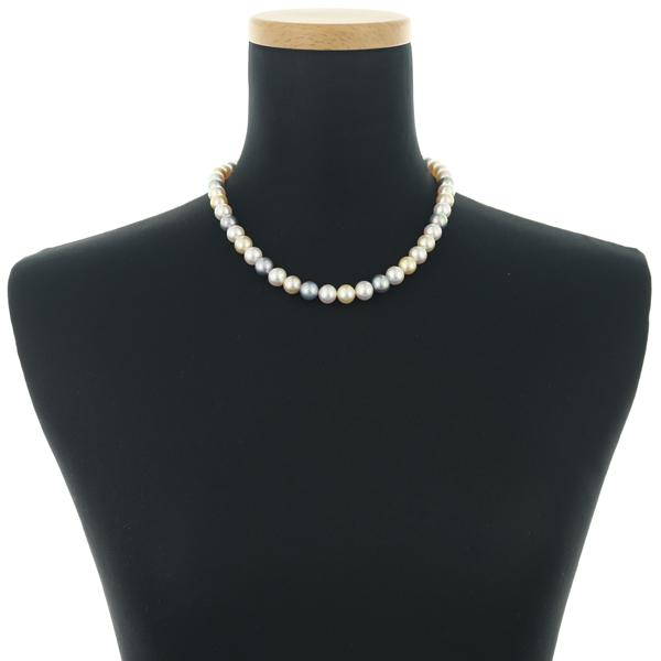 TASAKI（タサキ） ネックレス グレーパール 真珠 8.8-9.4mm マルチ