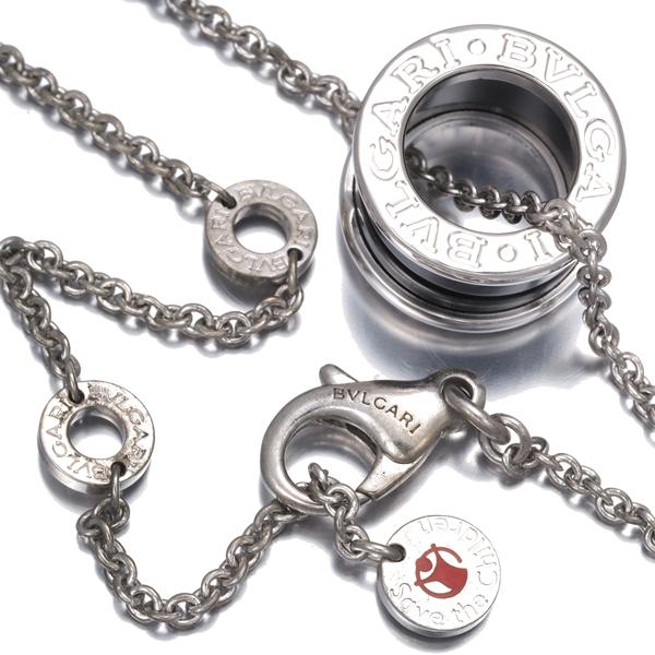 BVLGARI ビーゼロワンネックレスセーブザチルドレンB-ZERO1シルバー BVLGARI（ブルガリ） ネックレス セーブザチルドレン ビーゼロワン B
