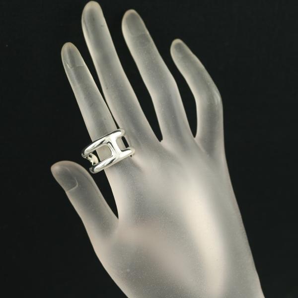 HERMES（エルメス） リング オスモズ PM 54号 シルバー 925 指輪 BLJ