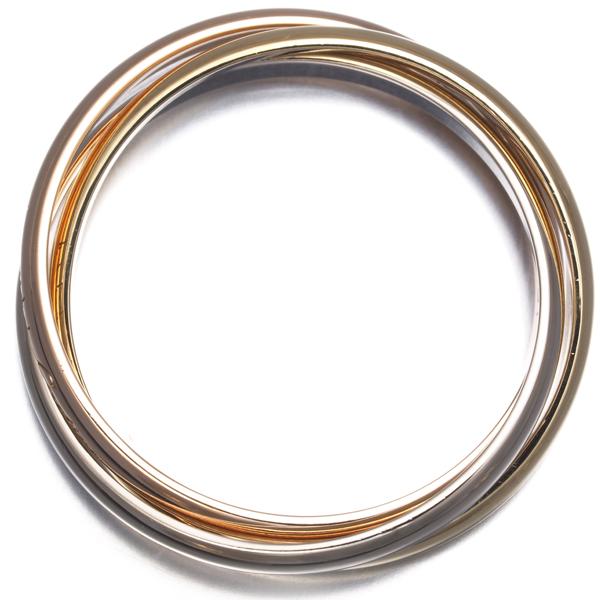 Cartier（カルティエ） トリニティ リング スリーカラー XS 51号 K18YG
