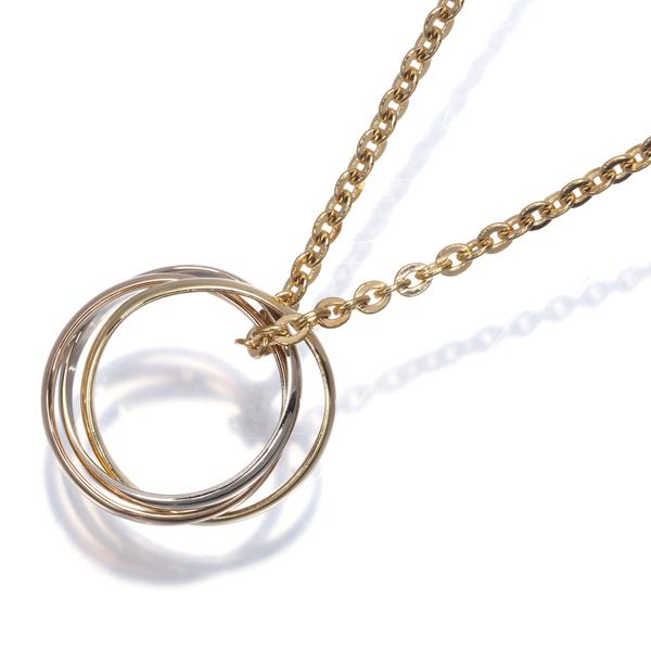 Cartier（カルティエ） トリニティネックレス スリーカラー K18YG/WG