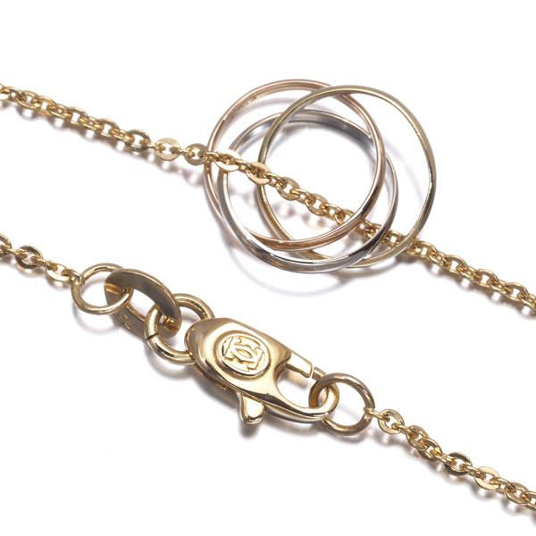 Cartier（カルティエ） トリニティネックレス スリーカラー K18YG/WG