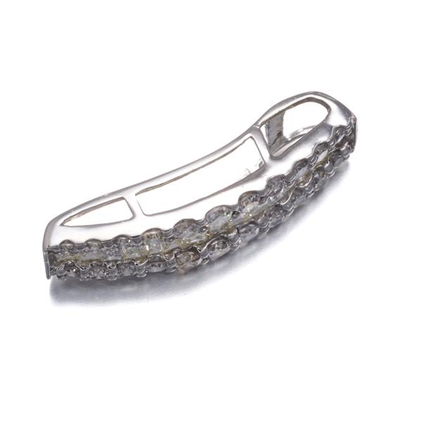 ダイヤ ダイヤモンド 1.00ct テーパーカット 2種カット ペンダント 
