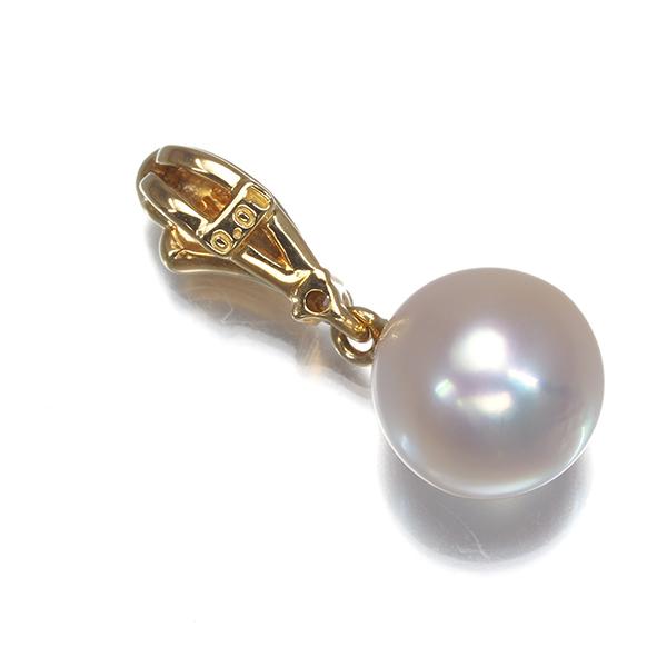 TASAKI（タサキ） ペンダントトップ パール 真珠 7.7mm ダイヤ 