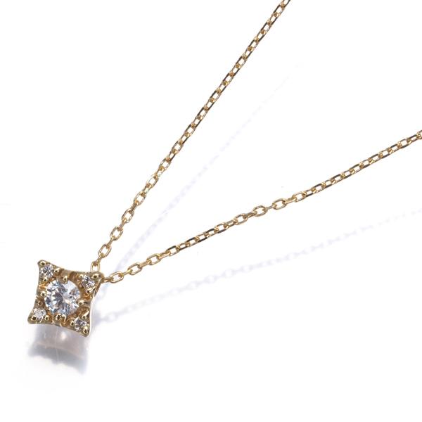 ヴァンドーム ネックレス ダイヤ ダイヤモンド 0.06ct リュール K18YG BLJ/GENJ 大幅値下げ品_4