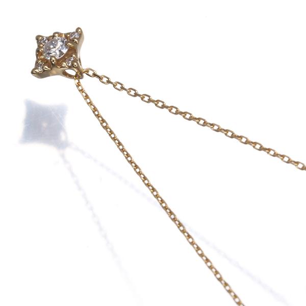ヴァンドーム ネックレス ダイヤ ダイヤモンド 0.06ct リュール K18YG BLJ/GENJ 大幅値下げ品_1