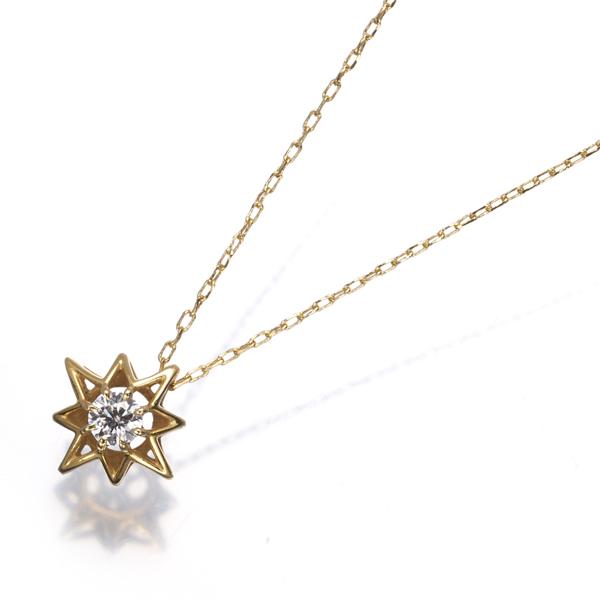 AHKAH（アーカー） ネックレス ダイヤ ダイヤモンド 0.05ct プチクレ