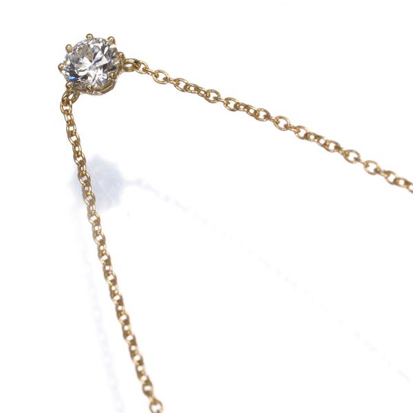 AHKAH（アーカー） ネックレス ダイヤ ダイヤモンド 0.15ct ソルティ