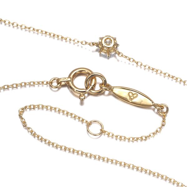 AHKAH（アーカー） ネックレス ダイヤ ダイヤモンド 0.15ct ソルティ