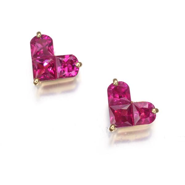STAR JEWELRY（スタージュエリー） ピアス ルビー 0.50ct/0.50ct 