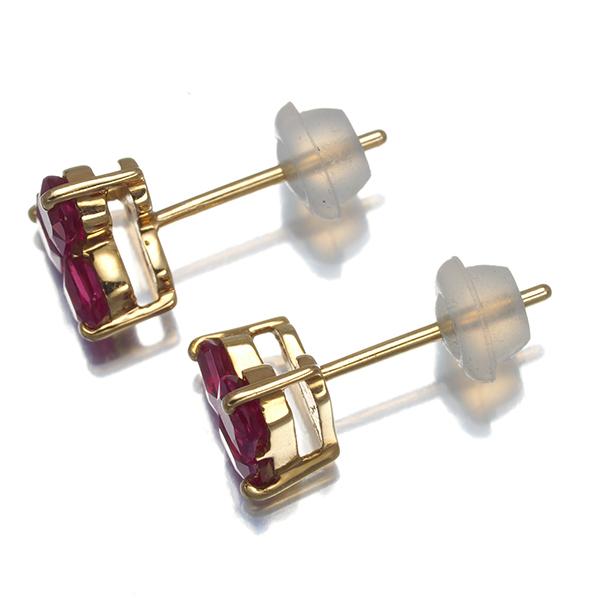 STAR JEWELRY（スタージュエリー） ピアス ルビー 0.50ct/0.50ct 