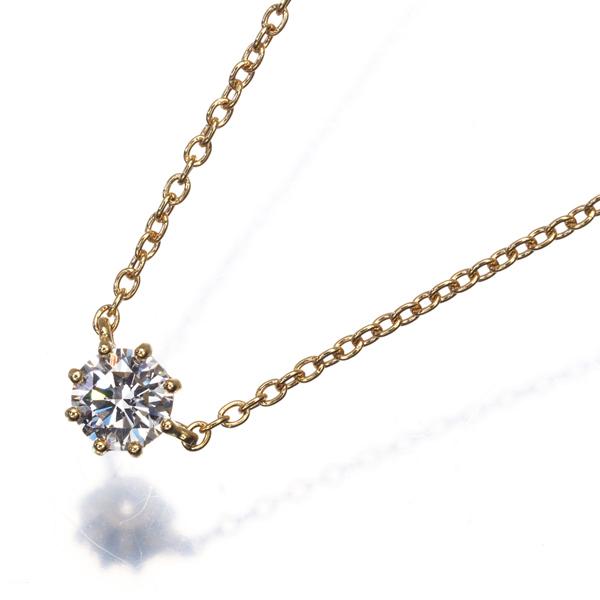 AHKAH（アーカー） ネックレス ダイヤ ダイヤモンド 0.15ct ソルティ