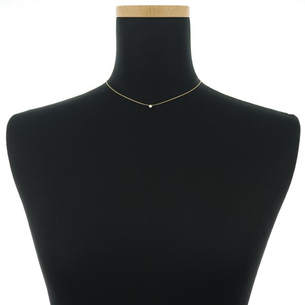 AHKAH（アーカー） ネックレス ダイヤ ダイヤモンド 0.15ct ソルティ