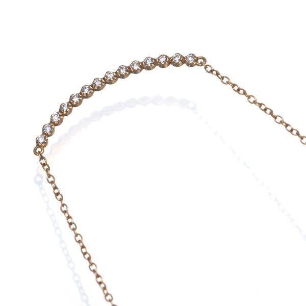 AHKAH（アーカー） ネックレス ダイヤ ダイヤモンド 0.10ct 