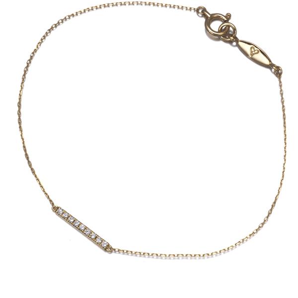 AHKAH（アーカー） ブレスレット ダイヤ ダイヤモンド 0.05ct ティナ 