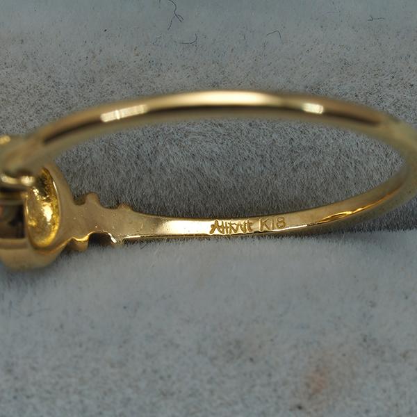 AHKAH（アーカー） リング ダイヤ ダイヤモンド 0.11ct ローズカット 2